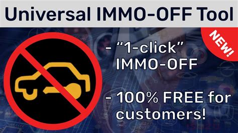 Universal Immo Decoder Tool For IMMO OFF Remove Delete Disable Decode