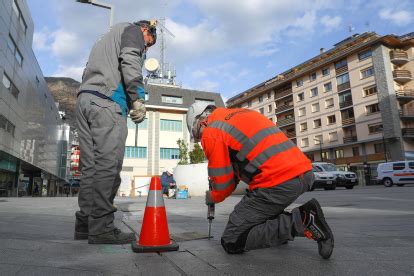 Preparatius per a les obres de construcció del Node