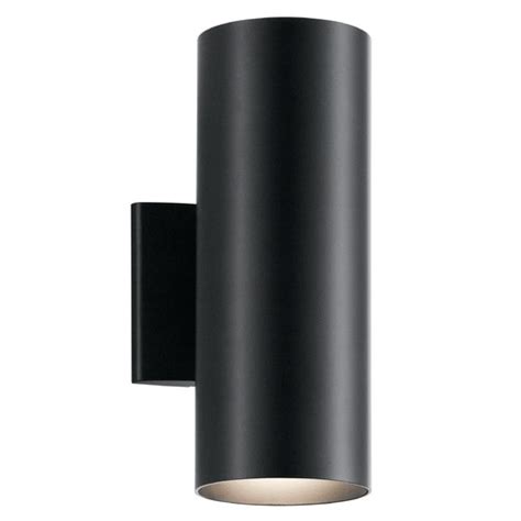 Modern Outdoor Wall Light Black By Kichler Lighting 9244bk