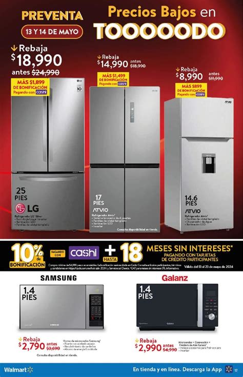 Folleto Walmart Preventa Hot Sale Al 14 De Mayo 2024