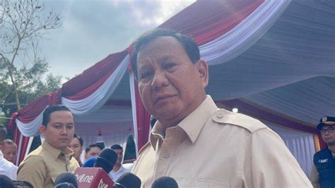 Diundang Hadiri Reuni Pa Prabowo Kunjungi Tambak Ikan Di Karawang