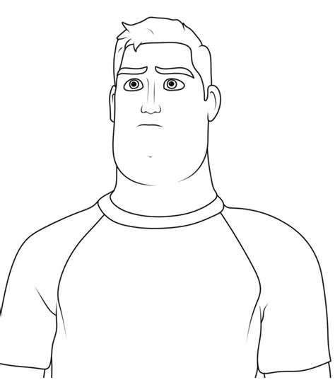 Buzz Lightyears Face Coloring Page Free Printable Coloring Pages For