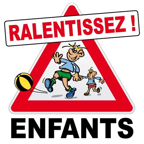 Panneau Danger Enfant