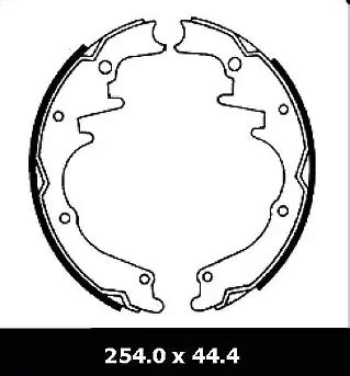 Holden Hj Hq Hx Hz Wb Monaro Gts Rear Brake Shoe Drum Overhaul Kit