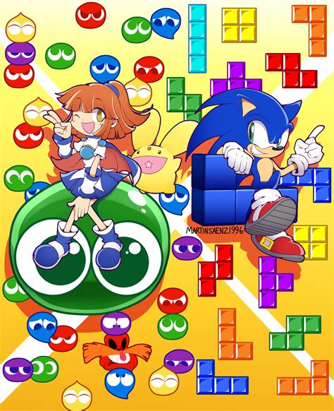 Puyo Puyo Sonic By Martinsaenz1996 On Deviantart