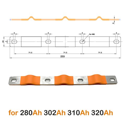 Flexible Busbar Soft Copper Busbar Lifepo Battery Long Bus Bar Short