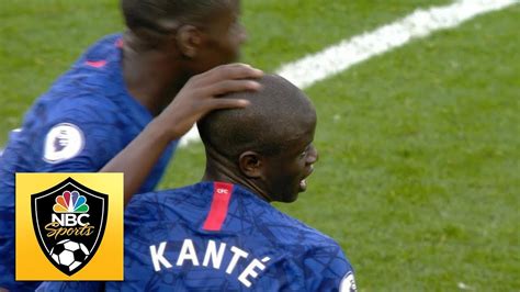 Ngolo Kante Gets Chelsea Back In The Game Against Liverpool Premier