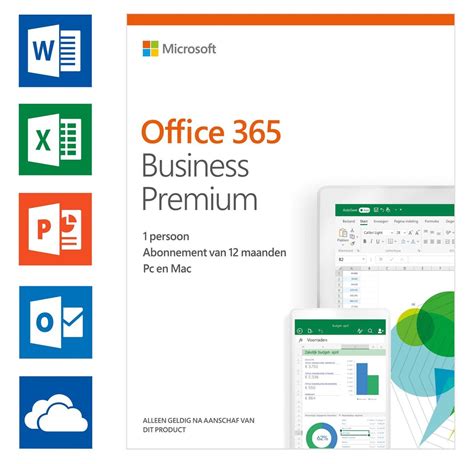 Bol Microsoft Office 365 Business Premium 1 Jaar Abonnement