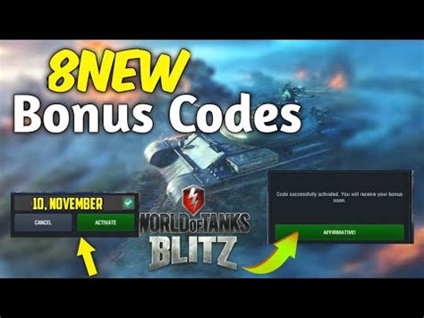 NEW WORLD OF TANK BLITZ CODES 2023 WORLD OF TANK BLITZ BONUS CODES