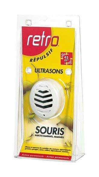 Retro R Pulsif Ultrasons Souris Insectes Rampants M