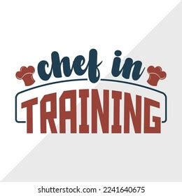 Chef Training Svg Printable Vector Illustration Stock Vector Royalty