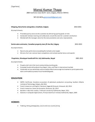 Resume 1 PDF