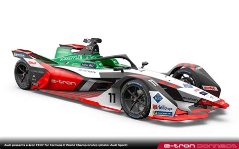 Audi Presents E Tron FE07 For Formula E World Championship E Tron Connect