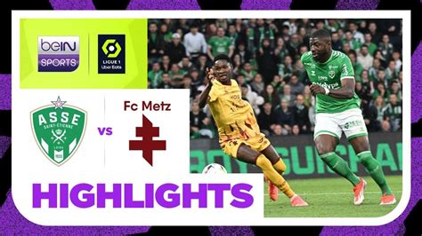 Saint Etienne V Fc Metz Ligue 1 Play Off 1st Leg Match Highlights