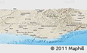 Physical Panoramic Map Of Provence Alpes C Te D Azur