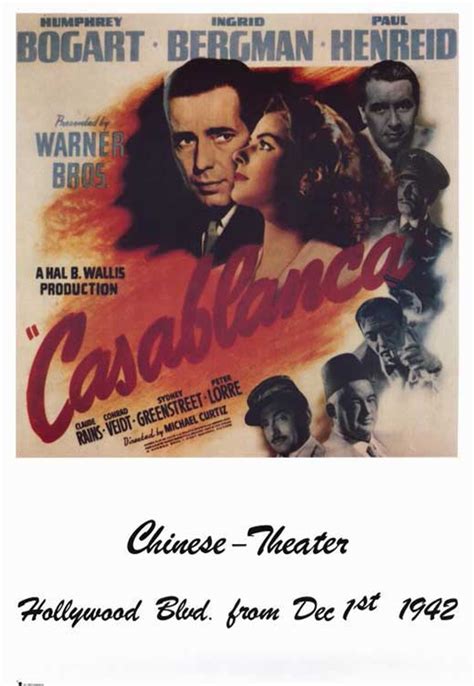 Casablanca Movie Poster Print (11 x 17) - Item # MOVED9975 - Posterazzi