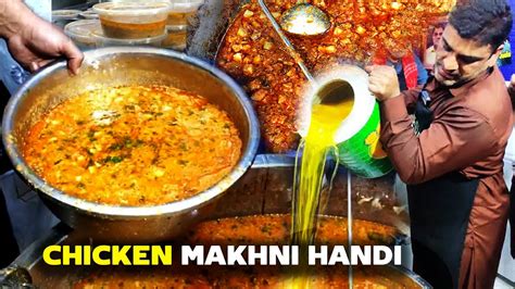 People Are Crazy For Jeela Food Special Chicken Makhni Handi Making