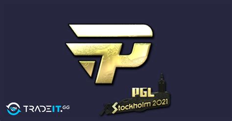 Sticker Pain Gaming Gold Stockholm Tradeit