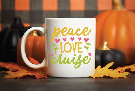 Peace Love Cruise Svg Graphic By Craftstore Creative Fabrica