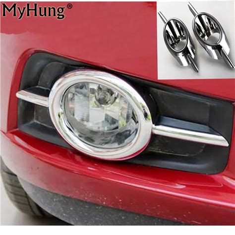 Car Accessories Front Fog Lamp Cover Trim Head Fog Light Trim For