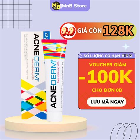 Acne Derm Kem Gi M M N Acnederm Azelaic Aicd L M Tr Ng Da G