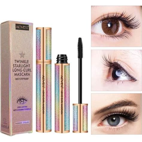 Mascara Pour Cils En Fibre De Soie D Pour Des Cils Plus Longs Plus