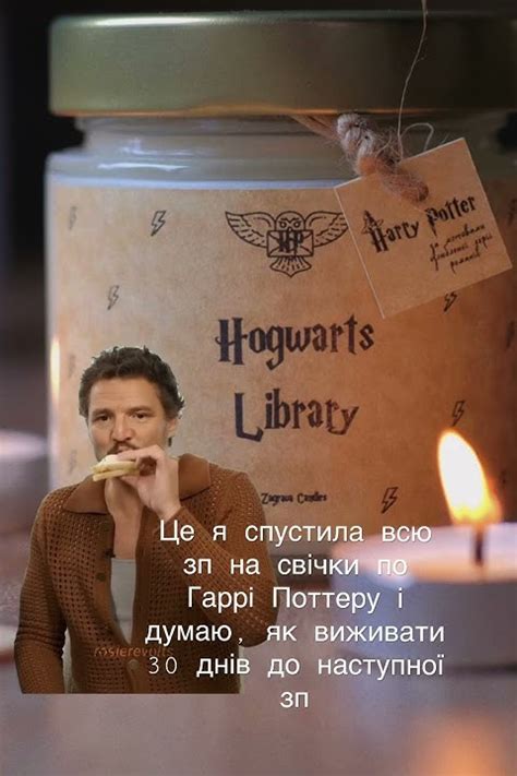 Педро Паскаль мем. Свічки Гаррі Поттер #паскаль #приколи #меми # ...
