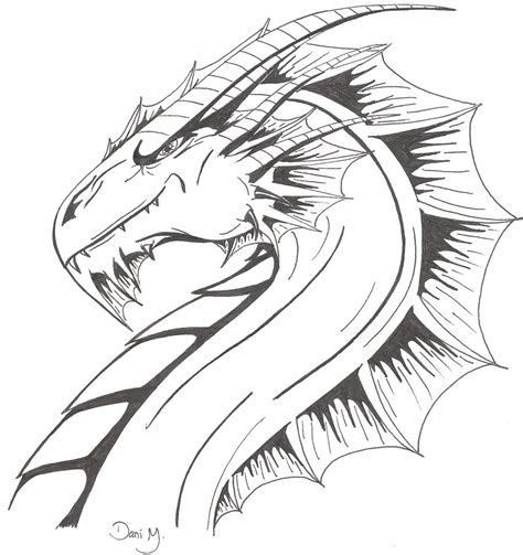 Pencil Drawing Dragons At Getdrawings Free Download