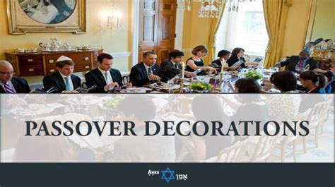 25 Unique Passover Decorations Supplies And Table Setting Ideas For Pesach 2022 Amen V Amen