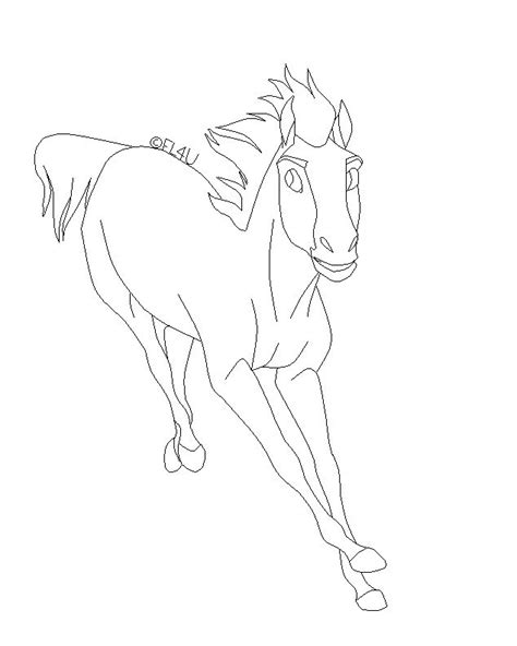 Free Horse Lineart 01 By Freelinearts4u On Deviantart