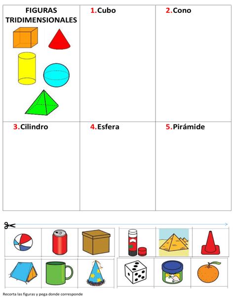 FIGURAS TRIDIMENSIONALES CUERPOS GEOMÉTRICOS