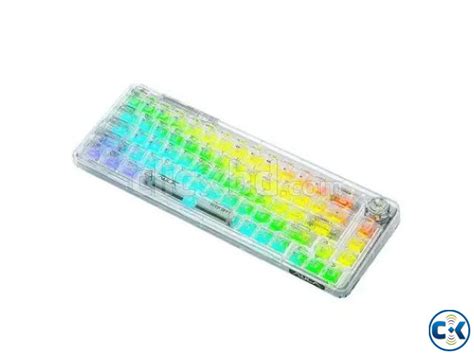 AULA F68 Hot Swappable White Switch Tri Mode Mechanical Gami