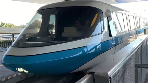 K Walt Disney World Monorail Ttc To Epcot Full Ride Pov