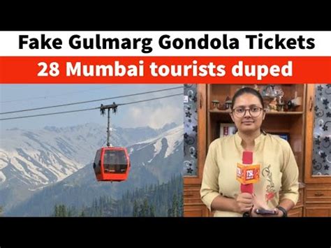 Fake Gulmarg Gondola Tickets Mumbai Tourists Duped Youtube