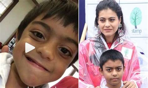 Kajol Devgan Shares An Adorable Throwback Video On Son Yugs Birthday