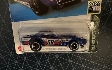 HOT WHEELS Copo Corvette bleu Retro Racers neuf cardé EUR