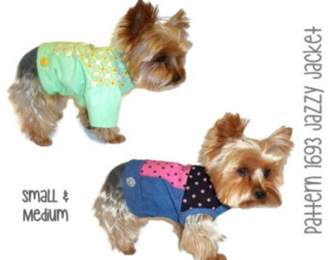 Dog Rain Coat Pattern 1543 XXLarge Dog Clothes Sewing Dog Clothes ...