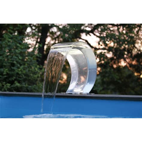 Cascade Lame D Eau Mamba Acryl Ubbink Avec Led Hauteur Cm