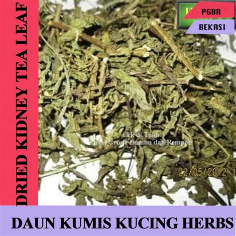 Jual Daun Kumis Kucing 1 Kg Pgbr Herbs Teh Kumis Kucing Kering