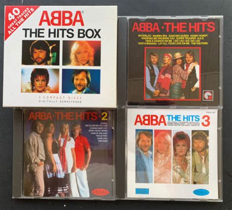 Abba The Hits Box 3 Cd Set Remastered Greatest Hits 40 Tracks