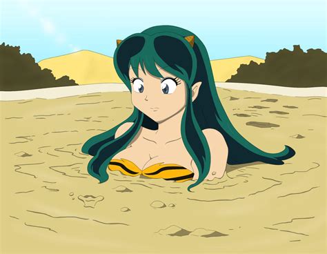 Lum in Quicksand by AnonymousQuote on DeviantArt