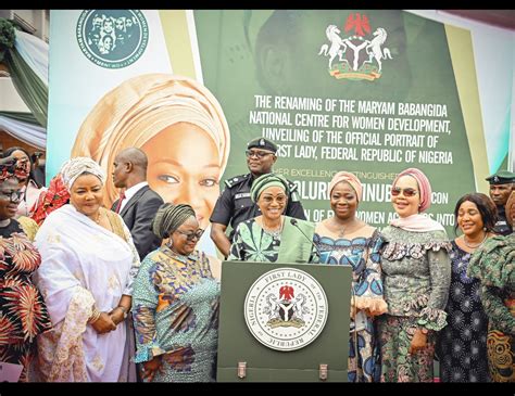 First Lady Renames Women Development Center To Maryam Babangida