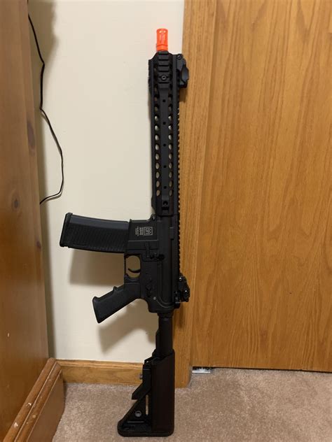 Got my sister a birthday present (specna arms core m4) : r/airsoft