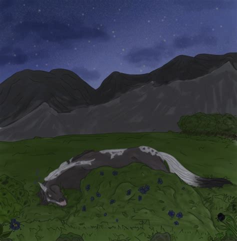 лошадь отдыхает ) - ibisPaint