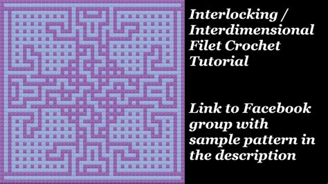 Interlocking Interdimensional Filet Crochet Tutorial Ims 2 Youtube