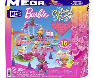 Mega Construx Barbie Color Reveal Train Desde Compara Precios