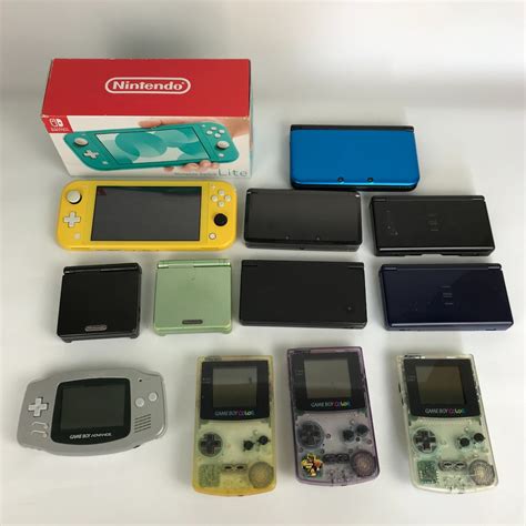 全体的に状態が悪い 1円スタート Nintendo 携帯ゲーム機 まとめ GBカラー アドバンス SP DSLite DSi 3DS