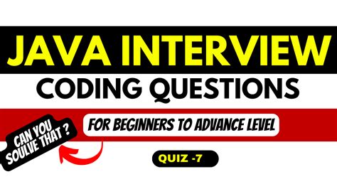 Free Java Interview Question And Answers Pdf Quiz 7