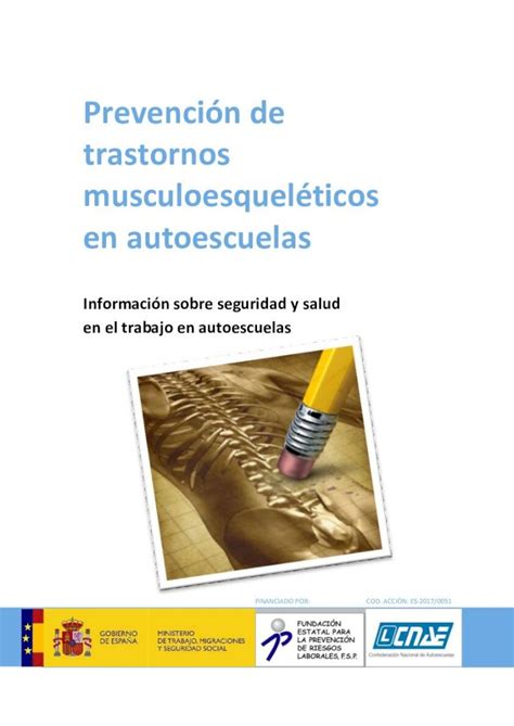 PDF Prevención de trastornos musculoesqueléticos en autoescuelas 3