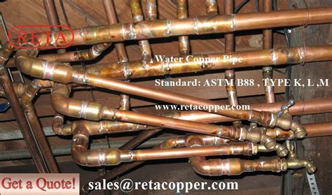 China Astm B Water Copper Pipe By Reta China Copper Tube Copper Pipe